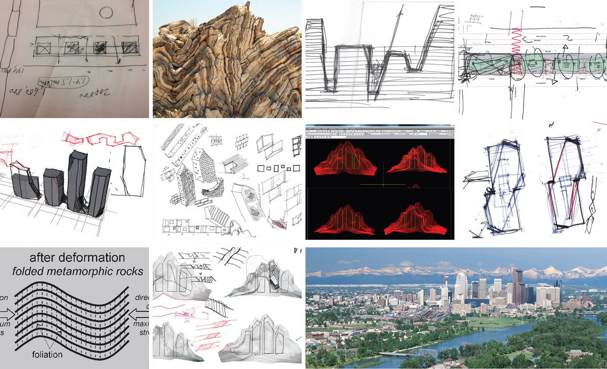 9th Avenue Calgary Sketches