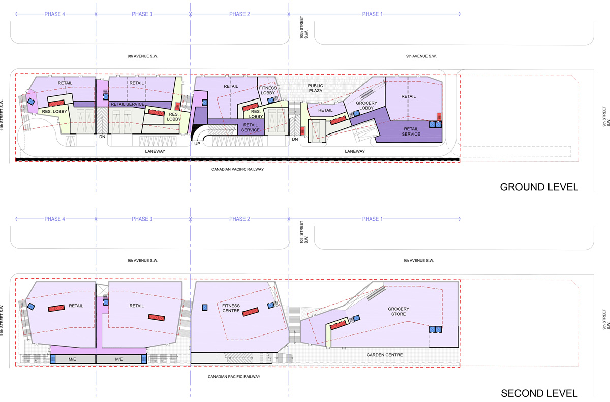 9th Avenue Calgary Floorplan