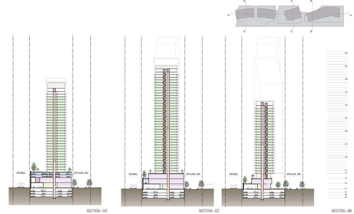 9th Avenue Calgary Floorplan